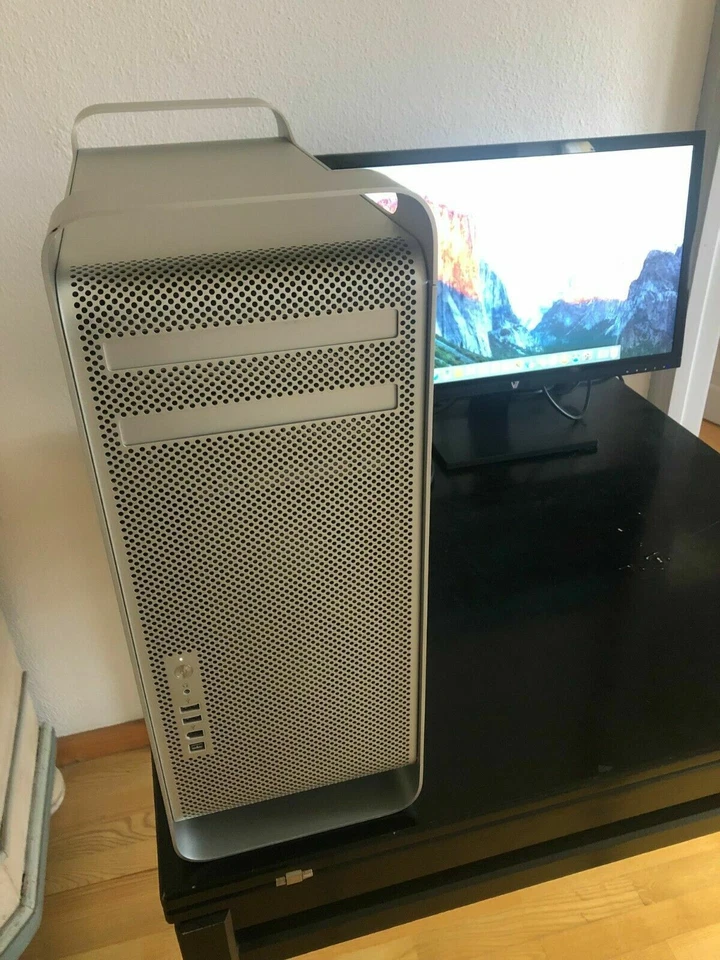 Apple Mac Pro 4-Core Intel Xeon 2,8GHz 16GB RAM SSD 120GB HDD 500GB SuperDrive - Bild 3 von 4