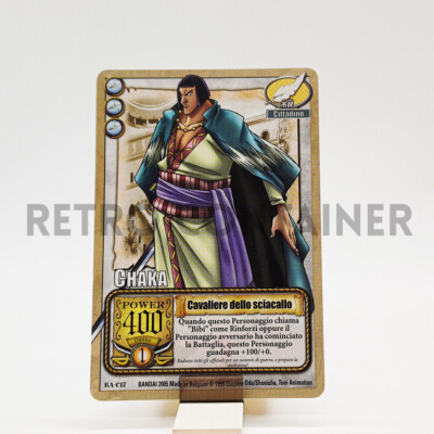 Karte ONE PIECE TCG 2004 Vintage Bandai - BA-C17 Chaka