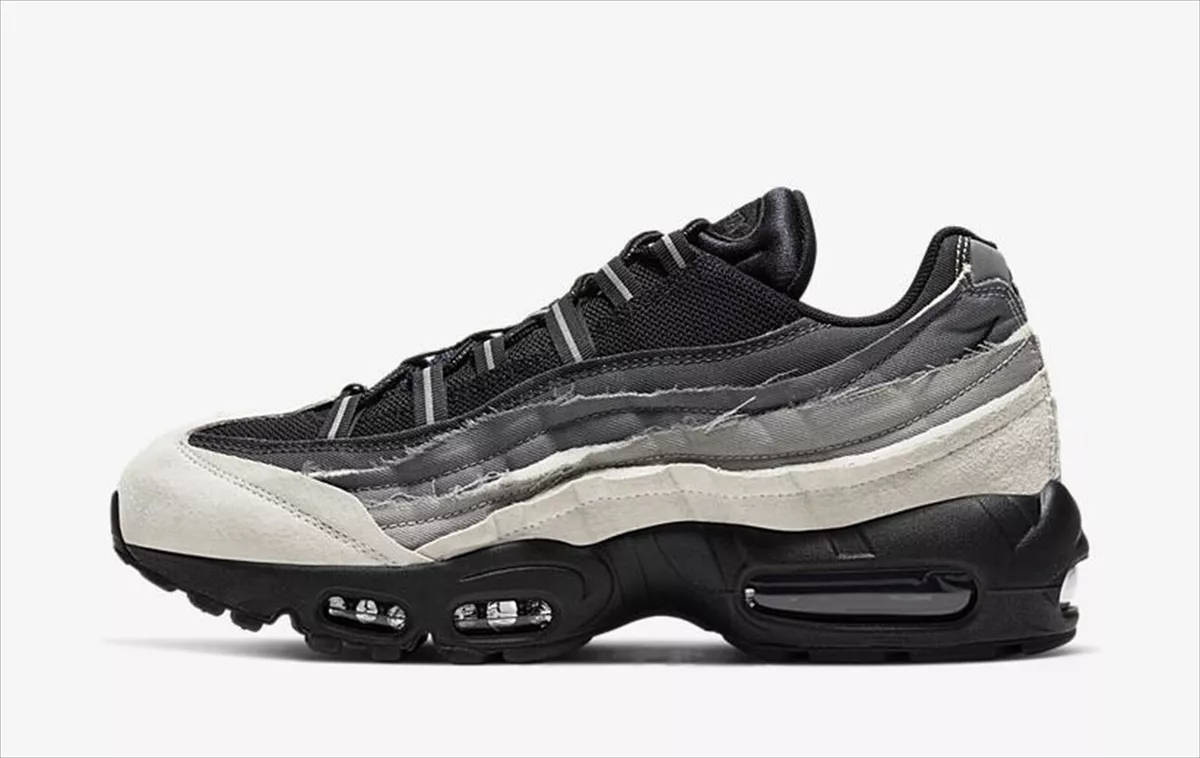 COMME DES GARCONS HOMME PLUS × NIKE AIR MAX 95 GREY (CU8406-101) NEW US 11