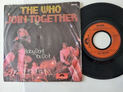The Who - Join Together 7'' Vinyl Germany