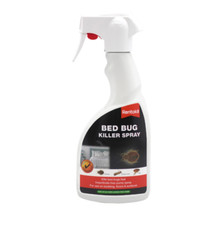 Rentokil Bedbug Killer Spray Clothes Moths & Fleas Spray Bottle 500ml