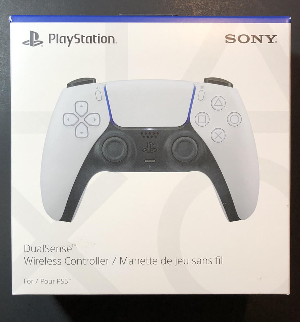 Official Sony PS5 DualSense Wireless Controller [ White Official Sony PS5 DualSense Wireless Controller [ White