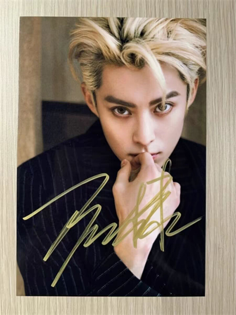 Wang Hedi 王鹤棣 Autographed Photo Signed Photos Collection | eBay