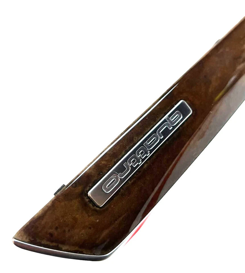 Audi Allroad 2013-2016 tablero bisel lateral derecho moldeado madera grano cubierta OEM Foto 3 de 4