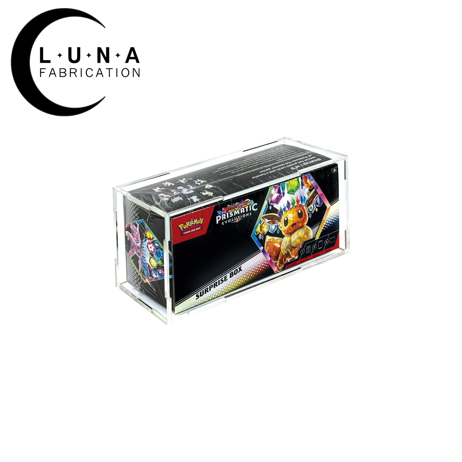 Acrylic Display Case for Pokemon Surprise Box