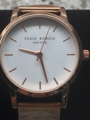Eddie Borgo Rose Gold Watch BNIB Smooth Supra Link Bracelet Rose Gold – EDDIE BORGO main image 4