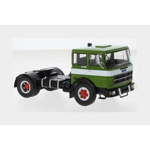 1:43 IXO Fiat 619 N1 Tractor Truck 2-Assi 1980 Green White TR147.22 - Immagine 2 di 2