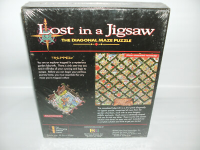 LOST IN A JIGSAW The Diagonal Maze Puzzle by Buffalo