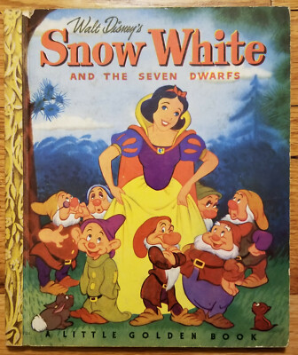 Disney's Snow White & the Seven Dwarfs Little Golden Book 5th