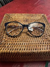  24 NWT LOFT WOMENS DARK BLUE/TORTOISE .50 STRENGTH READING GLASSES- JL98 CC