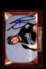 Signed Baseball Card Auto Mike Sweeney 2004 Bowman Heritage #82 Royals