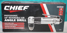 Chief Professional 3/8" Reversible Air Angle Drill with Lever Throttle - #58613