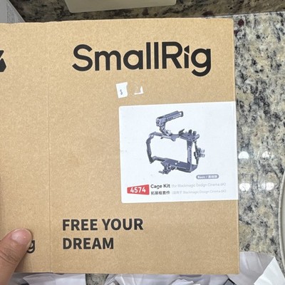 SmallRig 4574 Camera Cage Basic Kit for Blackmagic Design Cinema 6K
