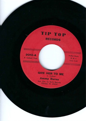 #ad JIMMY BURNS quot;GIVE HER TO MEquot; quot;POWERFUL LOVEquot; TIP TOP 2012 NORTHERN SOUL $25.00