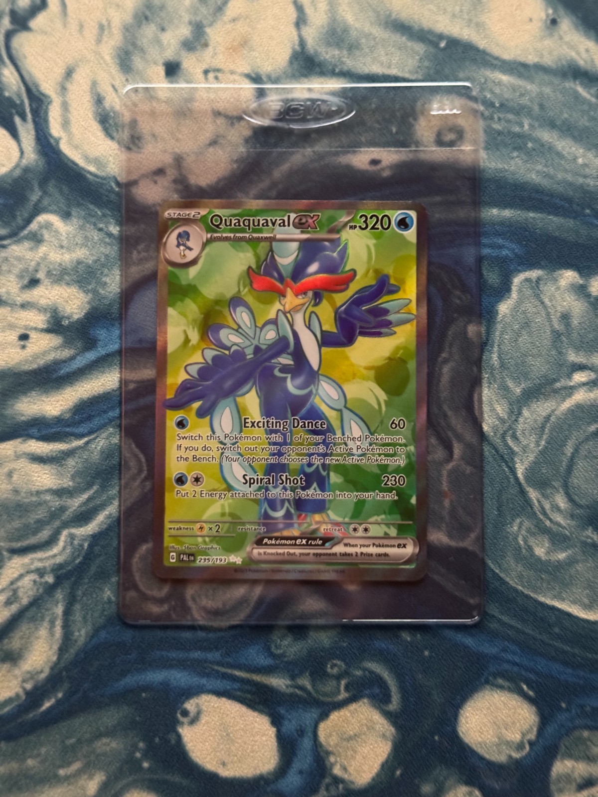 Quaquaval ex 235/193 Sv02: Paldea Evolved Holo
