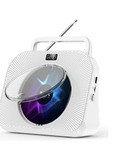 Portable CD Player with Bluetooth, Desktop CD Music Players for Home