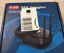 5.8GHz FPV Goggle Camera Transmitter System 5.8G 3" 480x320px 40 CHannel