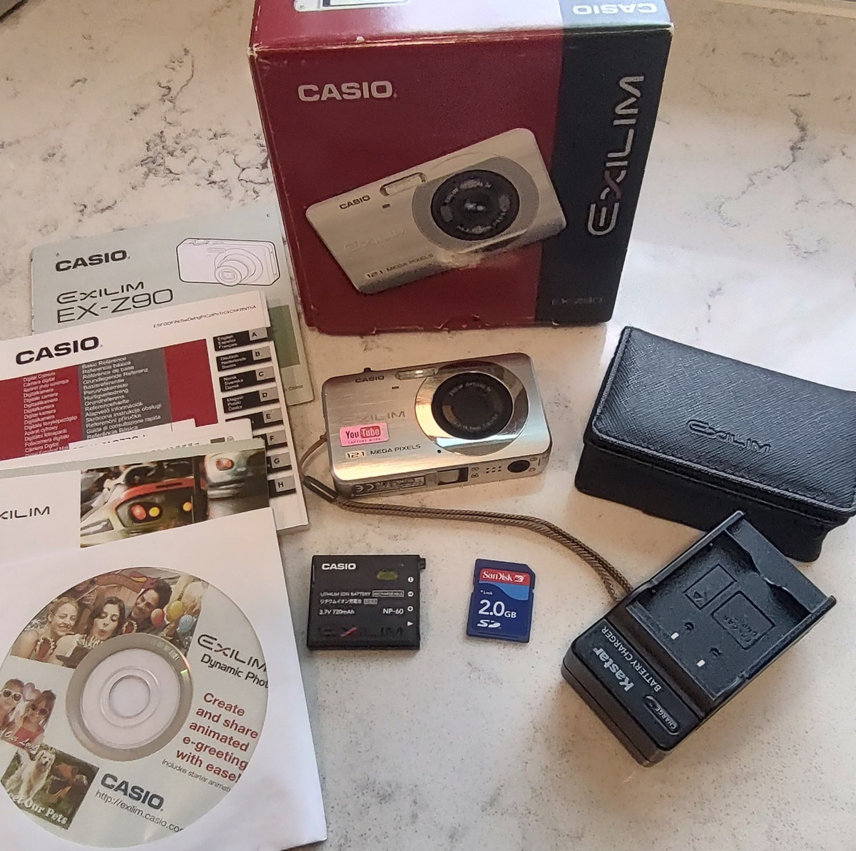 Casio EXILIM EX-ZR100 12.1 MP Digital Camera - Black for Casio EXILIM EX-ZR100 12.1 MP Digital Camera - Black for