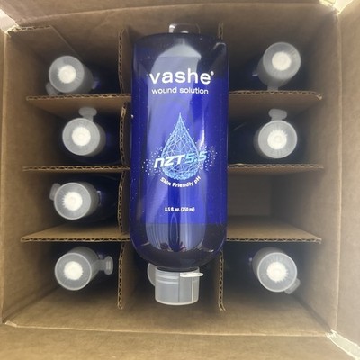 Box of 12 Vashe Skin Wound Cleanser Solution - 8.5 oz. Bottle(FREE SHIPPING)