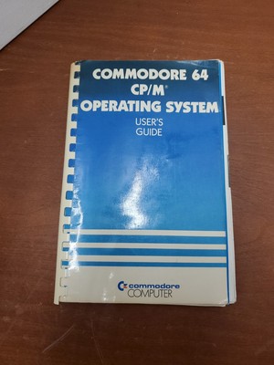 CP/M Commodore 64 User Guide, Manual and book 1983