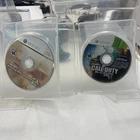Call of Duty Black OPS 1/Modern Warfare 2/XBOX 360/Tested/Generic Case/2 Games