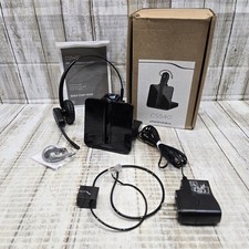 Plantronics CS540 Convertible Wireless Headset With Base Charger & Manual