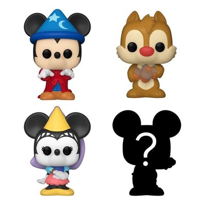 Disney Bitty POP! Vinyl Figuren 4er-Pack - Sorcerer Mickey