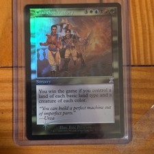 Magic: The Gathering Coalition Victory Sorcery Time Spiral Eric Peterson