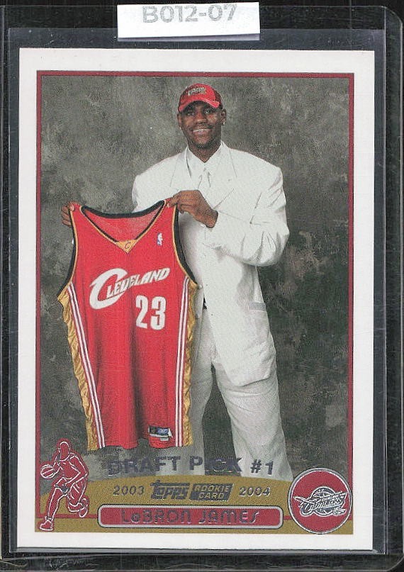 2003-04 Topps - 2003 NBA Draft #221 LeBron James (RC)