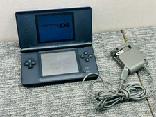 Nintendo DS Lite Cobalt Blue / Black Handheld Console USG-001 - 1343670