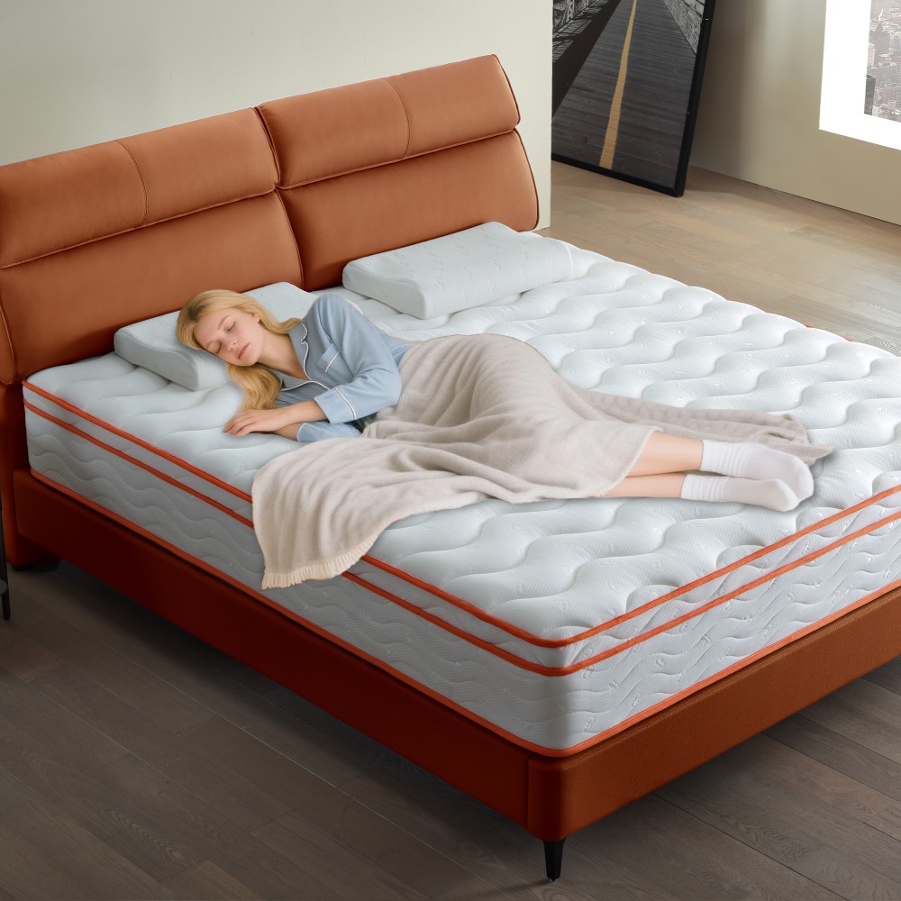 King Mattress, 12 Inch Hybrid Mattress, Individual Pocket Spring Mattresses