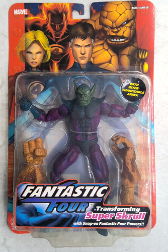 Super Skrull Marvel Legends Fantastic Four Transforming 6"" Figure 2006 Toy Biz