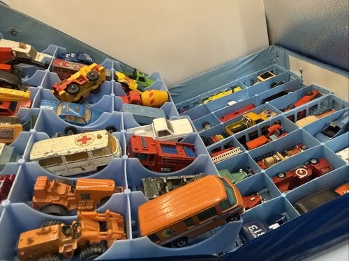 48 Vintage MIXED BRANDS Case Lot Cars Trucks Hot Wheels Matchbox Lesney 3Redline