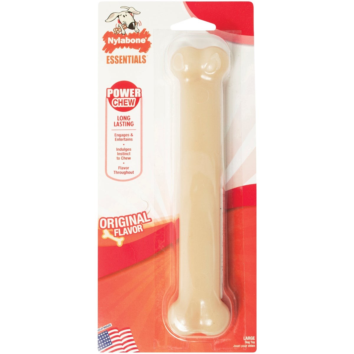 Nylabone Original Flavor Power Chew Durable Large Dog Toy NG