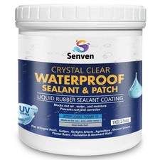 Invisible Waterproof Sealant Transparent Coating 35oz Leak Repair Clear Coati...