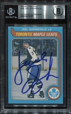 JOEL QUENNEVILLE signed autographed 1979 OPC ROOKIE CARD RC BECKETT (BAS). rookie card picture