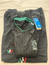 Mexico Soccer Jersey Men's Black