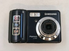Samsung S500 5.1 MP Digital Camera Black - Not Working