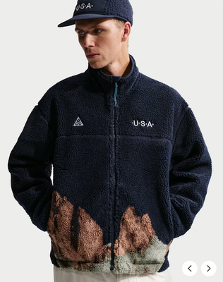 Nike ACG USA Men's Therma-FIT ADV Fleece Full-Zip Jacket HQ5493