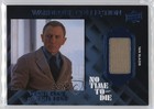 2025 Upper Deck James Bond No Time To Die Wardrobe Collection Daniel Craig