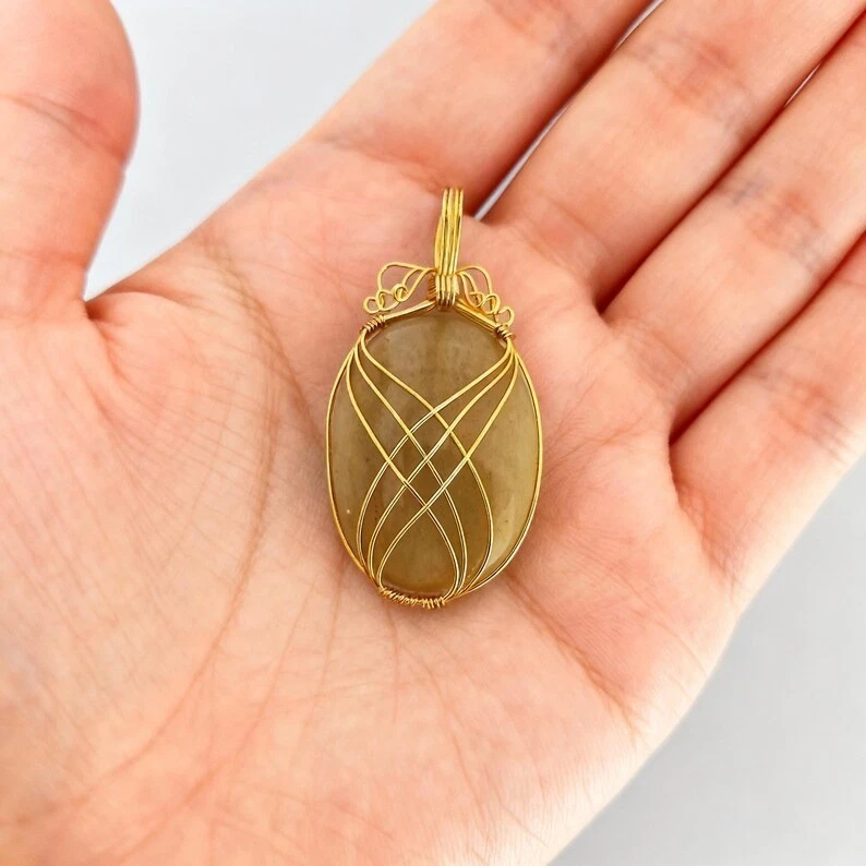 Collana Con Ciondolo Giada Naturale – Buddha Sorridente Portafortuna (20x24 Mm) – Fatto A Mano