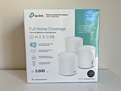 TP-Link Deco W4500 AX1500 Whole Home Mesh Wi-Fi 6 Dual-Band 3-pack System