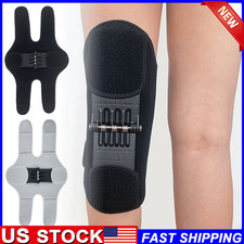 Knee Assistive Device, Knee Booster Brace Joint Support Spring Stabilizer CW