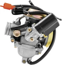 Mogo Parts Carburetor with Electric Choke - - GY6 125/150cc Motorcycle