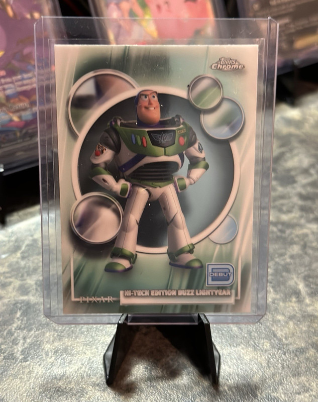 Topps 2023 Topps Chrome Disney 100 Debut Hi-Tech Buzz Lightyear #200