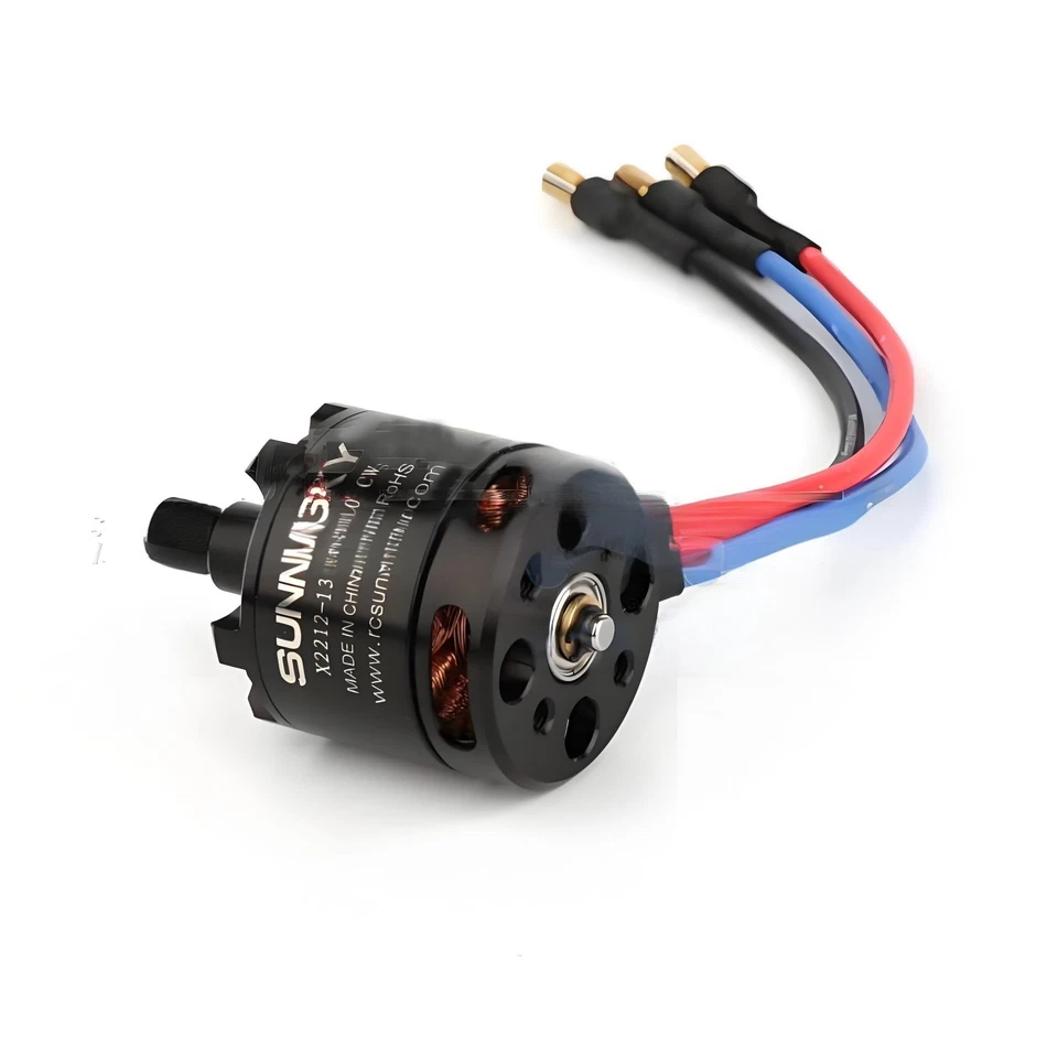 Motor sin escobillas Sunnysky X2212 980KV CW CCW para dron multicóptero RC Foto 2 de 4