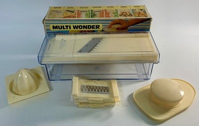 Mini Kitchen Wonder Multi-Purpose Vegetable,Slicer,Grater,Shredder,Juicer