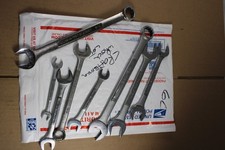 Vtg Craftsman Usa Sae Combination Open End Closed Wrench Lot Of 8 Wrenches Vtg Craftsman Usa Sae Combination Open End Closed Wrench Lot Of 8 Wrenches