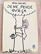 Wolinski – Je Ne Pense Qu’à Ça – 1972 Pauvert –French Satirical Illustrated book