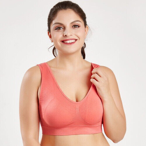 Boolavard TM Women's Bra Seamless Leisure Crop Top Vest Sport - Foto 2